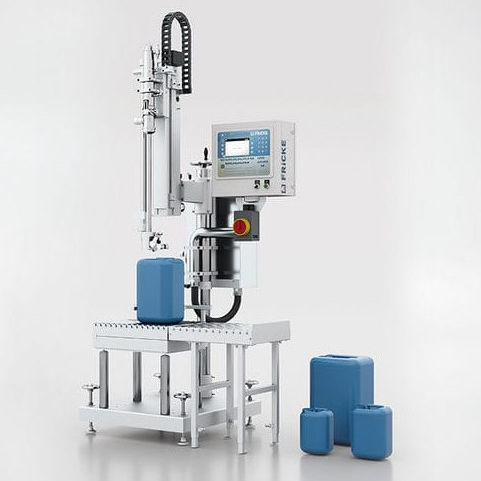Remplisseuse semi-automatique - EFS 21 - FRICKE Abfülltechnik GmbH & Co. KG - de seaux / de bidons / canister