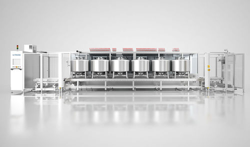 Doseur d'eau - CONCORDIA IV - FRICKE Abfülltechnik GmbH & Co. KG - de peinture / pour média à haute viscosité / de liquide à faible viscosité