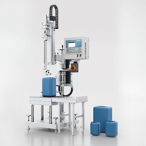 Remplisseuse semi-automatique - EFS 41 - FRICKE Abfülltechnik GmbH & Co. KG - de seaux / de bidons / canister