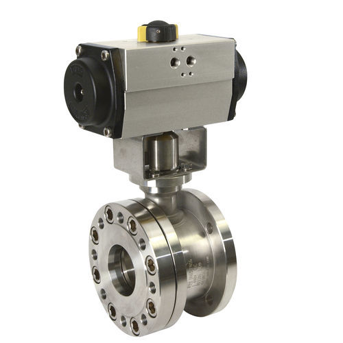 Vanne à boisseau sphérique - SK - GEFA Processtechnik - à commande pneumatique / de contrôle / à bride double