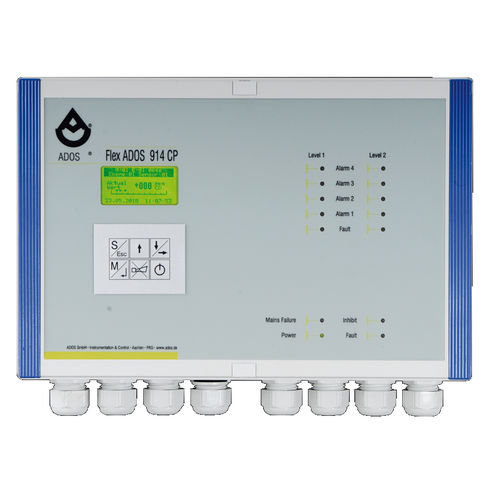 Unité de contrôle pour détecteur de gaz - FlexADOS 914 CP - ADOS GmbH, Mess- und Regeltechnik