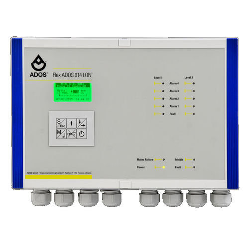 Unité de contrôle pour détecteur de gaz - FlexADOS 914 LON® - ADOS GmbH, Mess- und Regeltechnik