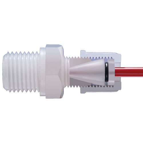 Connecteur de tube en T - 2M - EM-Technik GmbH - en croix / coudé / en plastique