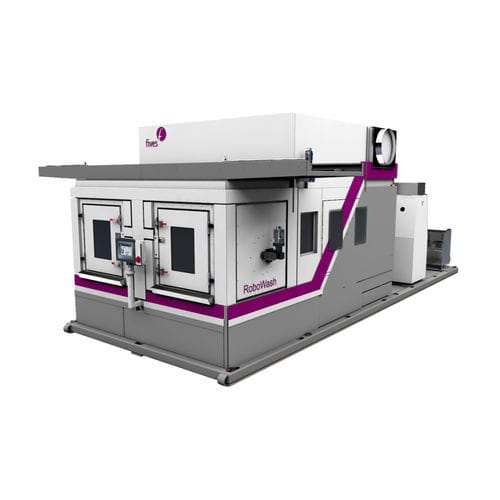 Machine de lavage robotisée - ROBOWASH™ - Fives Cinetic SAS - à sec / de process / industrielle