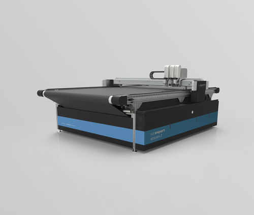 Machine de découpe à couteau - cut expert ecocam 2 - Expert Systemtechnik GmbH - pour caoutchouc / pour mousse / pour PVC