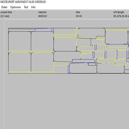 Logiciel de gestion - nest expert textilnest - Expert Systemtechnik GmbH - d'optimisation / d'imbrication 2D / de découpe