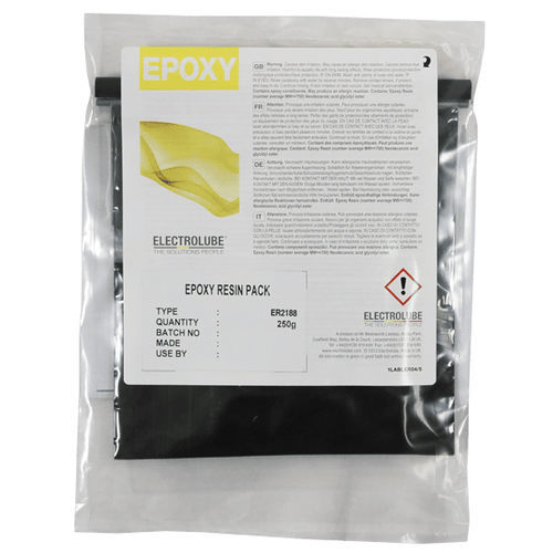 Résine époxy - ER2188 series  - ELECTROLUBE - pour applications électroniques / résistante aux produits chimiques / résistante à l'eau