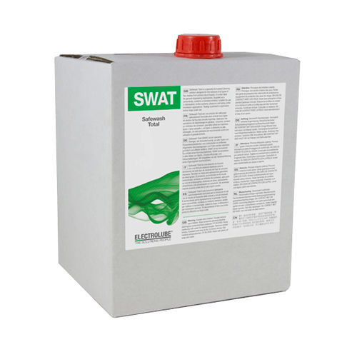 Détergent à base d'eau - SWAT - ELECTROLUBE - à base de solvant / de métaux / pour cuivre