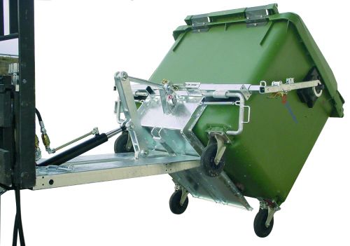 Basculeur pour conteneur - 3042-H - Novodinámica S.L.U. - hydraulique / de palettes / de fût