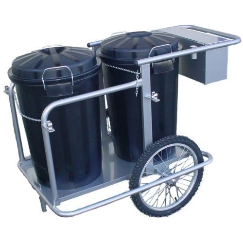 Chariot de nettoyage - 9830 series - Novodinámica S.L.U. - en acier inoxydable / à poubelle