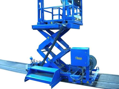 Plateforme de travail - 20.01270 - Büter Hebetechnik GmbH - mobile / avec garde-corps de sécurité / hydraulique