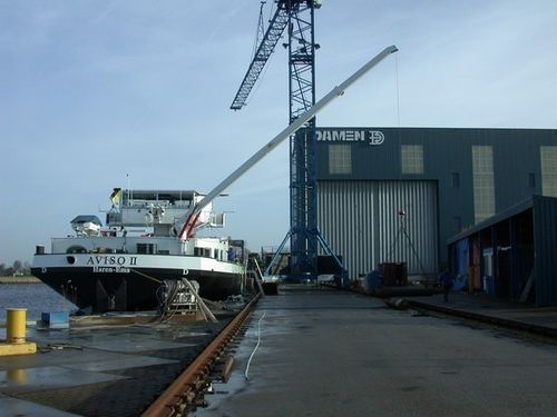 Grue sur barge - TSK series - Büter Hebetechnik GmbH - à flèche / de chantier naval / de levage