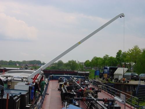 Grue sur barge - SK series - Büter Hebetechnik GmbH - à flèche / hydraulique