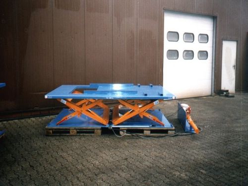 Table élévatrice à ciseaux - 14.00xxx series, 16.00007	  - Büter Hebetechnik GmbH - hydraulique / stationnaire / extra-plate