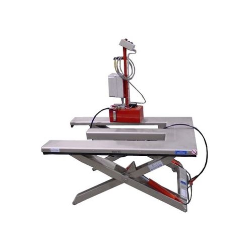 Table élévatrice à ciseaux - HF 12-07	  - Büter Hebetechnik GmbH - hydraulique / stationnaire / à plateau en E