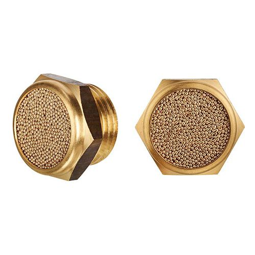 Silencieux compact - TSP - Fratelli Giacomello - pour compresseur / en métal / en laiton