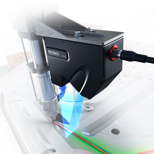 Système de mesure de surface laser - LJ-X8000 series - KEYENCE - 3D / pour ligne de production