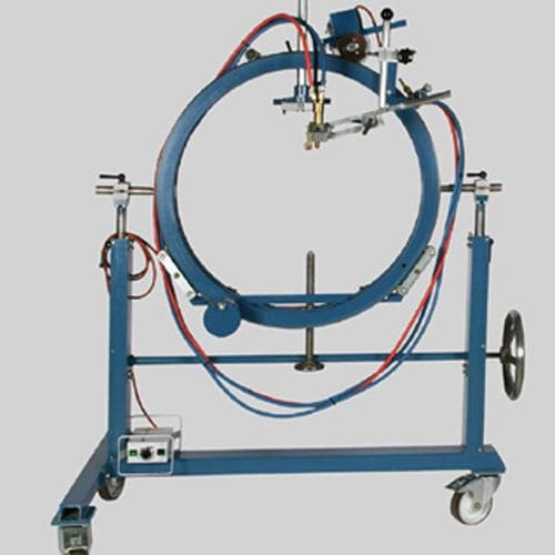 Machine de coupe à flamme - RSG ROTOFIX - Th. Wortelboer B.V. - pour tubes métalliques / à commande manuelle / manuelle