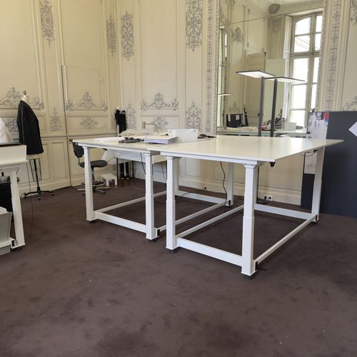 Poste de travail de bureau - SODIFA ESCA - ergonomique / à hauteur réglable