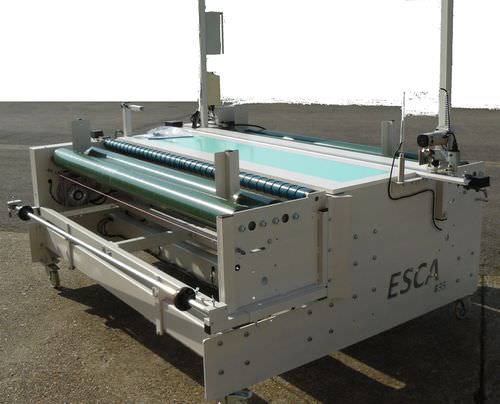 Machine à visiter les tissus avec reconditionnement - SODIFA ESCA