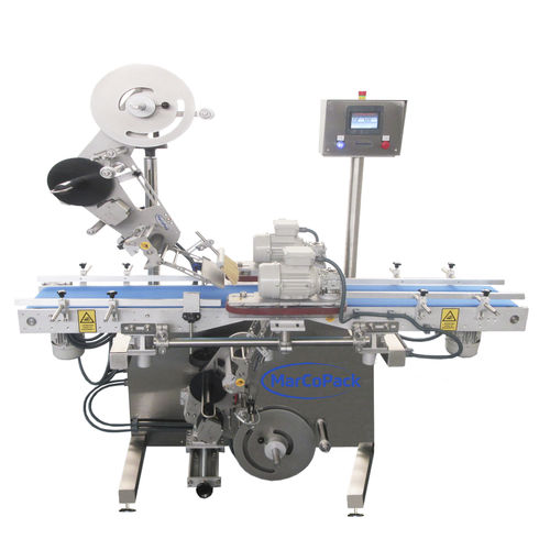 Étiqueteuse automatique - MCP 600T - MARCOPACK - pour bouteilles / pour emballage / pour produits chimiques