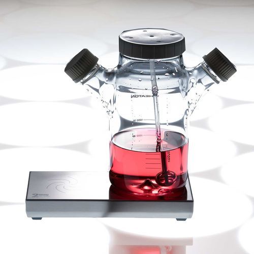 Agitateur magnétique de laboratoire -  bioMIXdrive 2 - 2mag AG - numérique / pour béchers / pour culture cellulaire