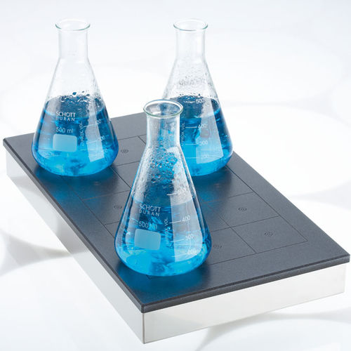 Agitateur de laboratoire à plaque chauffante - HOTPLATE 6 - 2mag AG - magnétique / numérique / de fiole
