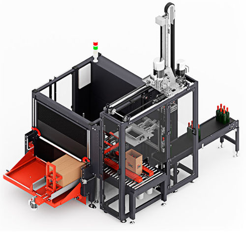 Encaisseuse type pick and place - BIZZY - DNC - automatique / d'emballage flexible / de bouteilles