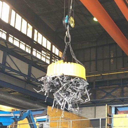 Électroaimant de levage pour manutention de ferraille - AHR 15,5 - AdobA GmbH - circulaire