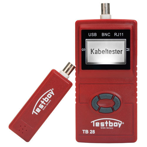 Testeur de réseau - TESTBOY 28 - Testboy - de câbles / multifonction / portable