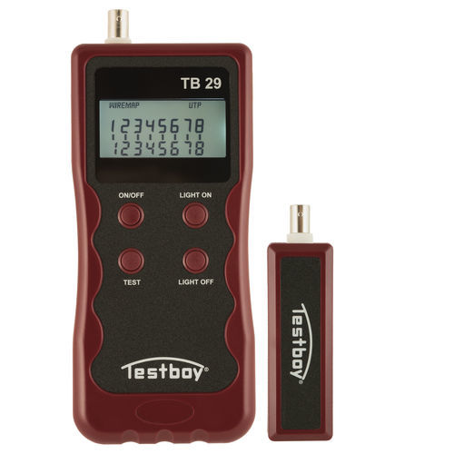 Testeur de réseau - TESTBOY 29 - Testboy - de câblage / portable / numérique