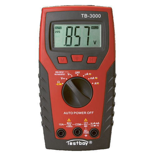 Multimètre numérique - TESTBOY 3000 - Testboy - portable / 600 V / 10 A