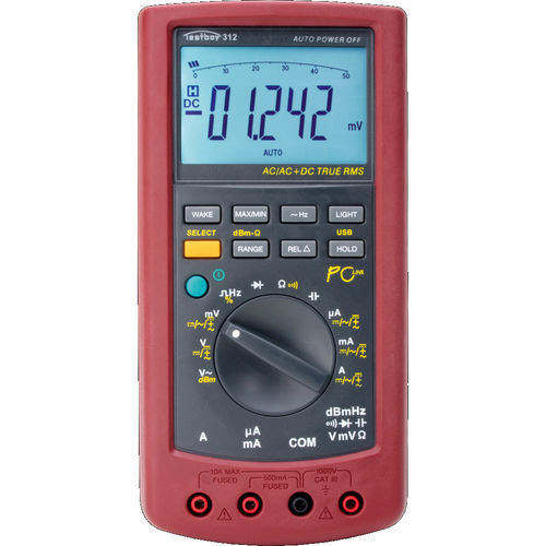 Multimètre numérique - TESTBOY 312 - Testboy - portable / 1000 V / CAT III