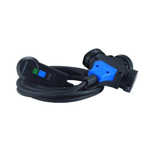 Rallonge électrique avec multiprise - VK5HKI - HEDI GmbH - en caoutchouc