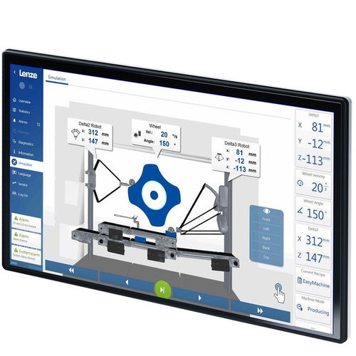 Panel PC à écran tactile capacitif - v800-C - Lenze SE - à écran tactile multitouche / 17.3" / 24"