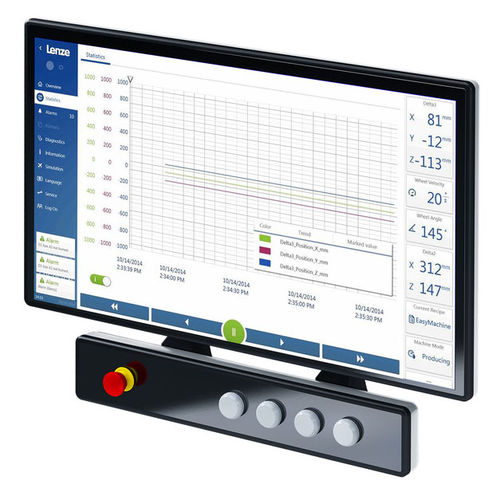 Panel PC à écran tactile capacitif - v800-P - Lenze SE - à écran tactile multi-points / 17.3" / 24"