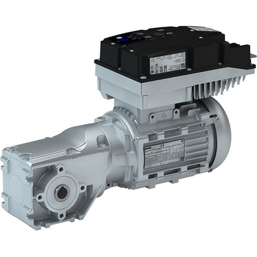 Motoréducteur triphasé - g500-B + m500 + i550 motec - Lenze SE - à couple conique / orthogonal / à arbre creux