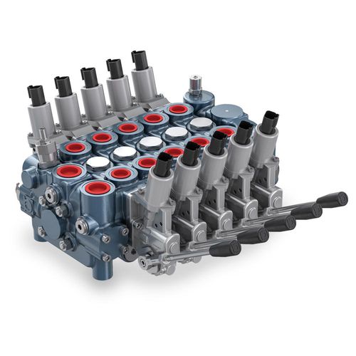 Distributeur hydraulique à tiroir - DNC   - BONDIOLI & PAVESI - électrohydraulique / proportionnel / modulaire