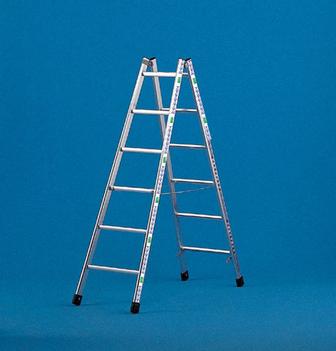 Escabeau en acier - 1.51 - 4.58 m | Bavaria 930/630 series - Mauderer Alutechnik