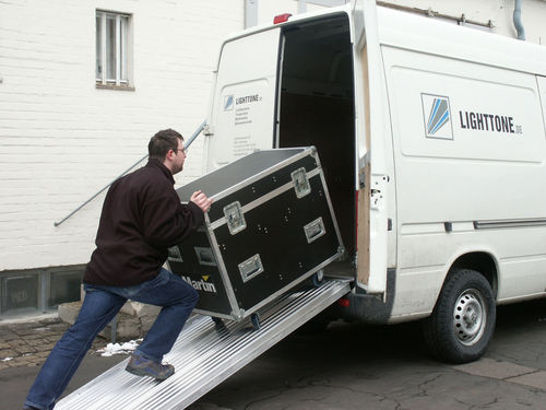 Rampe de chargement mobile - 400 - 2 000 kg | SL/CO series - Mauderer Alutechnik