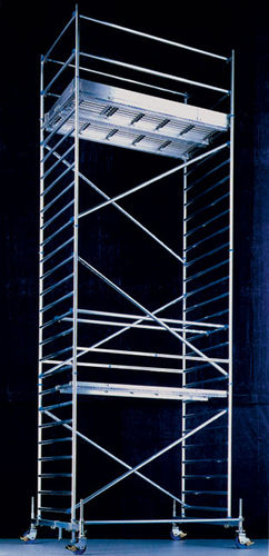 Tour d'échafaudage mobile - 1.20 x 2.90 m | MA 14 series - Mauderer Alutechnik - de façade / modulaire