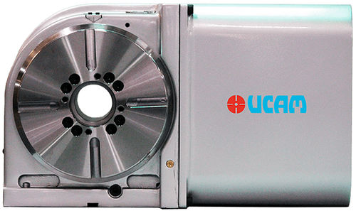 Table rotative horizontale - URX series - UCAM - verticale / pour l'usinage de matériaux / CNC