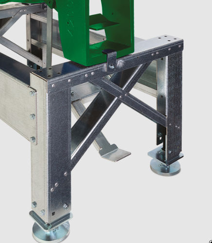 Support pour plateforme de travail - SIMPEDIL SRL - ajustable / de sécurité / à hauteur réglable