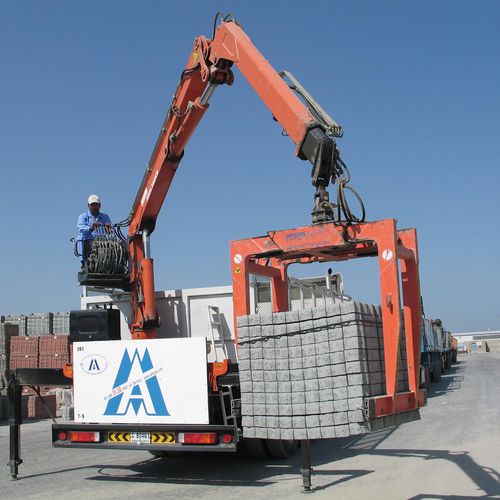 Pince de levage de bloc - AKZ-UNIGRIP series - Probst GmbH - verticale / hydraulique