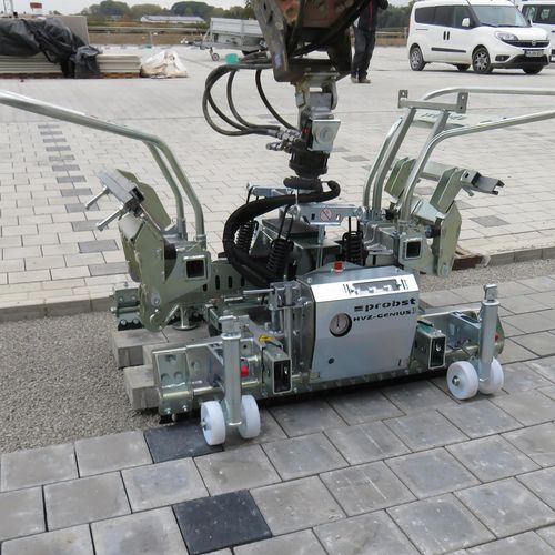 Pince hydraulique de pose de pavés - HVZ-GENIUS-II - Probst GmbH