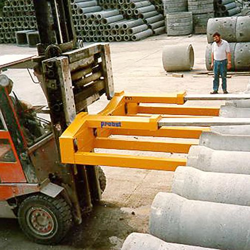 Multi-fourche pour chariot élévateur - MFD series - Probst GmbH - pour béton / pour canalisations