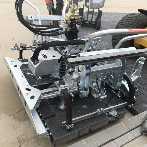 Pince hydraulique pour grue de camion - HVZ-UNI-II-PK-II - Probst GmbH - de pose de pavés