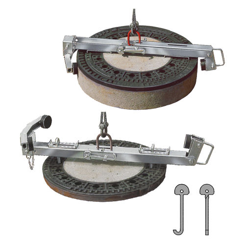 Pince de manutention de plaques d'égouts - SRZ-KOMBI - Probst GmbH