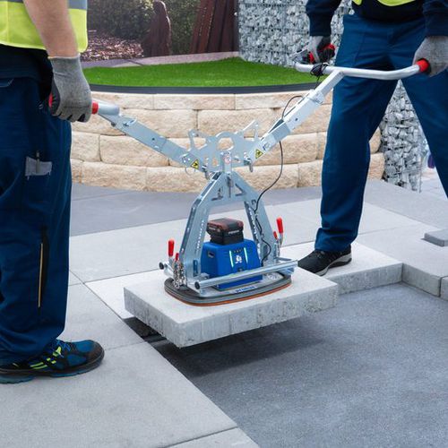 Ventouse de levage - M-JET-250 - Probst GmbH - pour la préhension / pour la préhension de dalles en céramique / manuelle