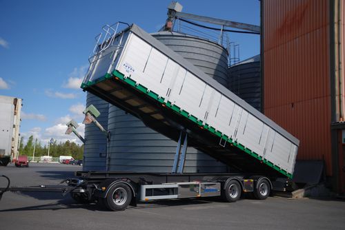 Benne de camion en aluminium - NTM - NÄRPES TRÄ & METALL